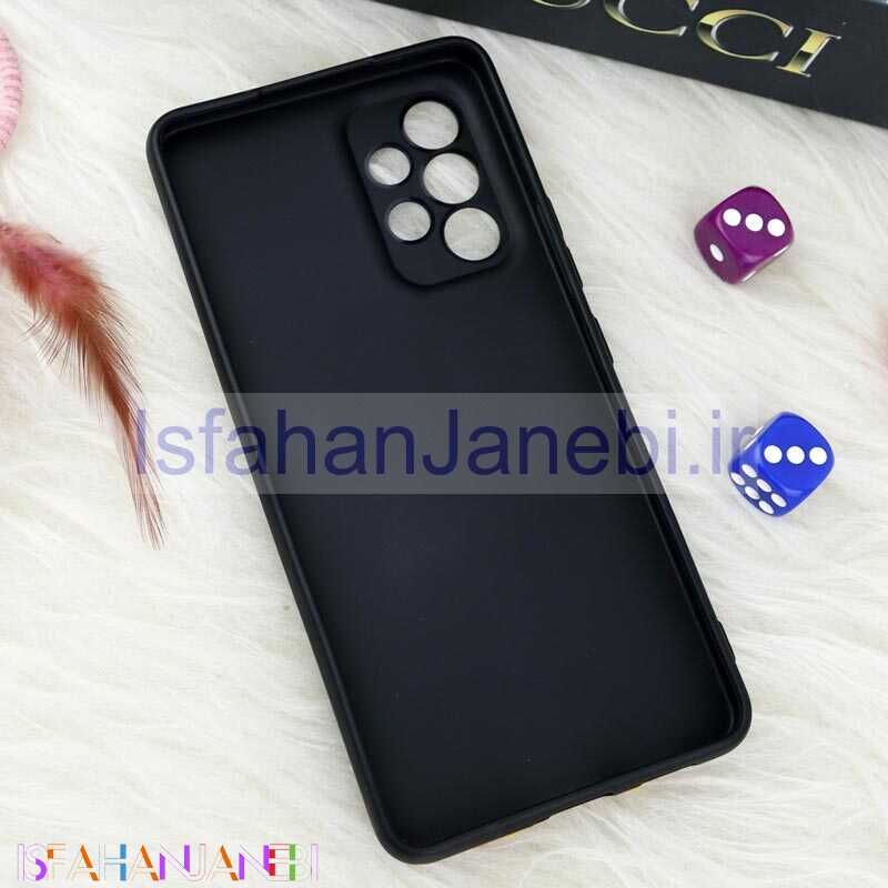 اصفهان جانبی-قاب سیلیکونی اردک مشکی محافظ لنزدار Samsung Galaxy A53 5G