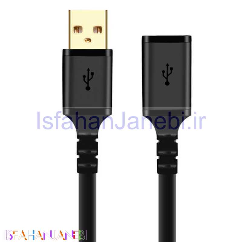 اصفهان جانبی-کابل افزایش طول K-net Plus KP-C4021 USB3.0 1.5m