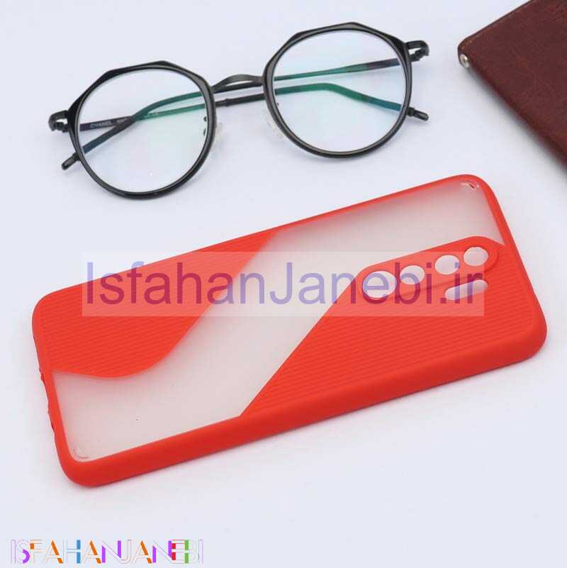 اصفهان جانبی-قاب PC مات طرح S محافظ لنز دار Xiaomi Redmi Note 8 Pro