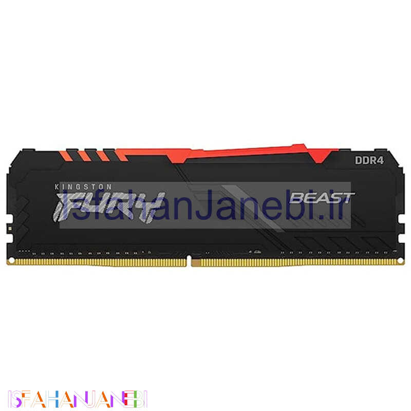 اصفهان جانبی-رم کامپیوتر Kingston Fury Beast 32GB DDR4 3200MHz CL18 Single