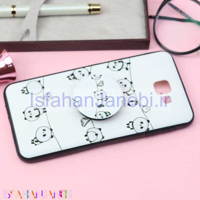 اصفهان جانبی-قاب فانتزی برجسته + پاپ سوکت کد12 سامسونگ J5 Prime