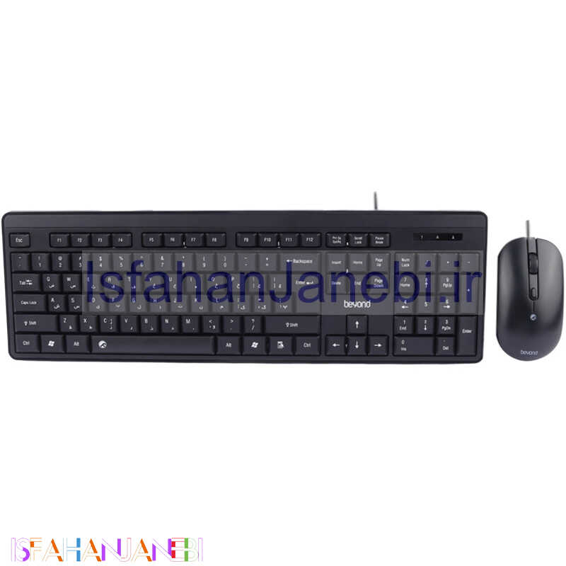 اصفهان جانبی-کیبورد و موس بیاند BMK-3456