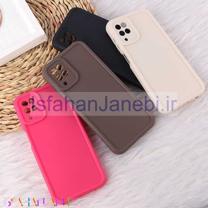 اصفهان جانبی-قاب سولید سامسونگ Galaxy A12 / M12 محافظ لنزدار