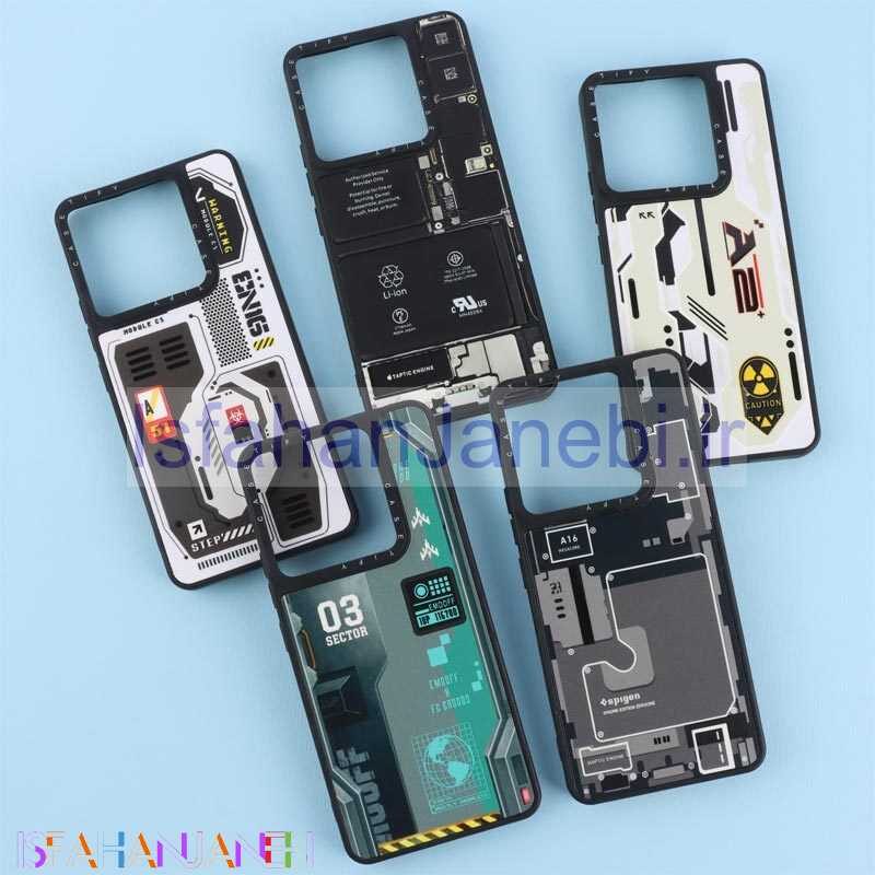 اصفهان جانبی-قاب PC Casetify طرح برد شیائومی Redmi Note 13 Pro 5G