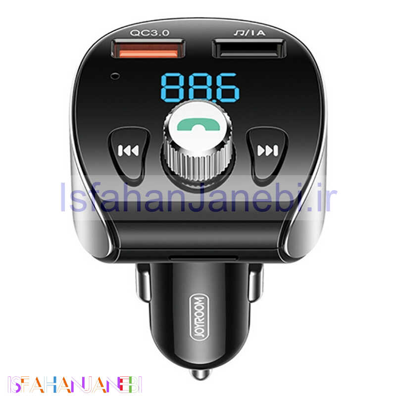 اصفهان جانبی-FM Player و شارژر فندکی Joyroom JR-CL02 QC3
