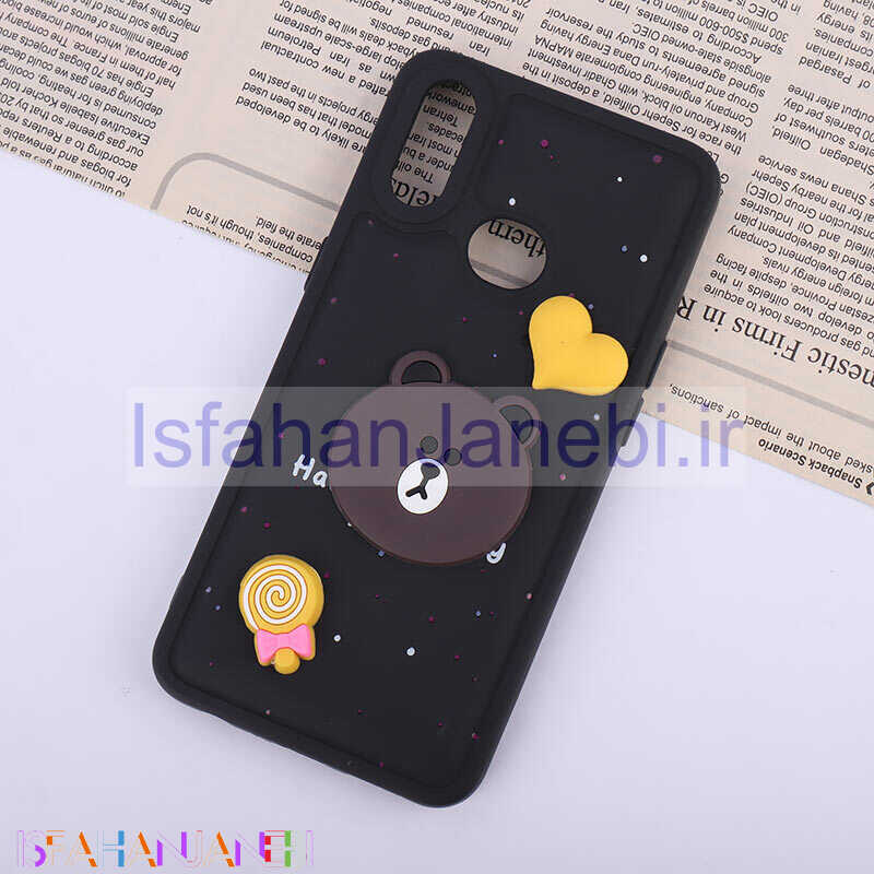 اصفهان جانبی-قاب ژله ای سامسونگ Galaxy A10s طرح آبنبات و قلب