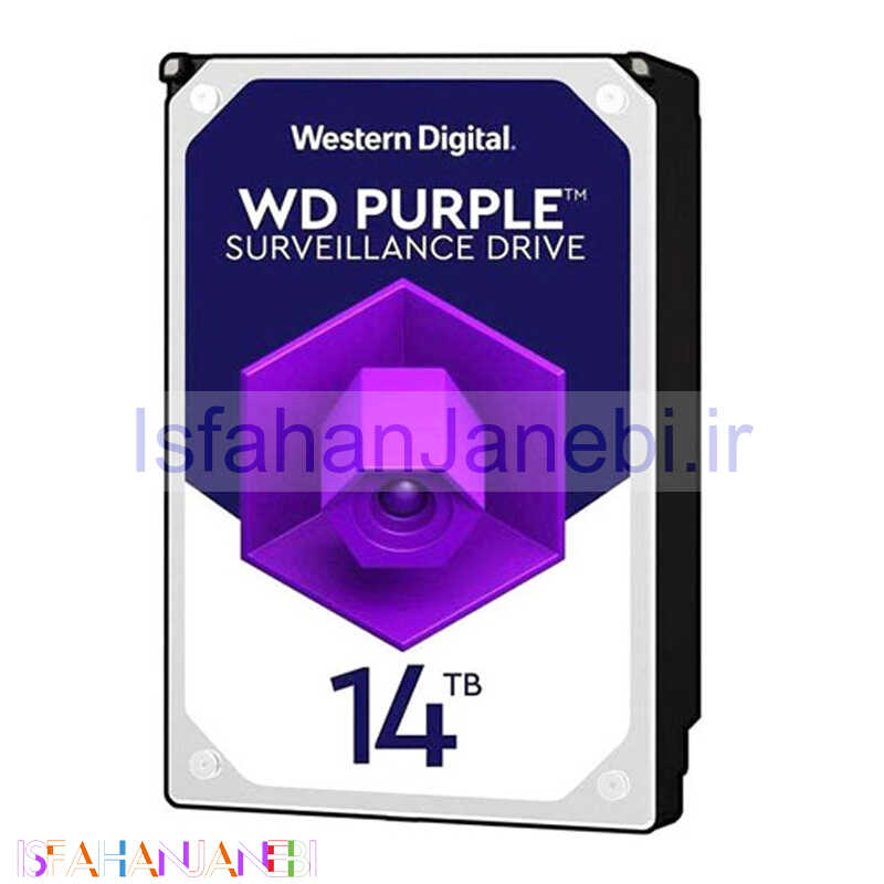 اصفهان جانبی-هارد اینترنال وسترن دیجیتال Western Digital Purple WD140PURZ 14TB