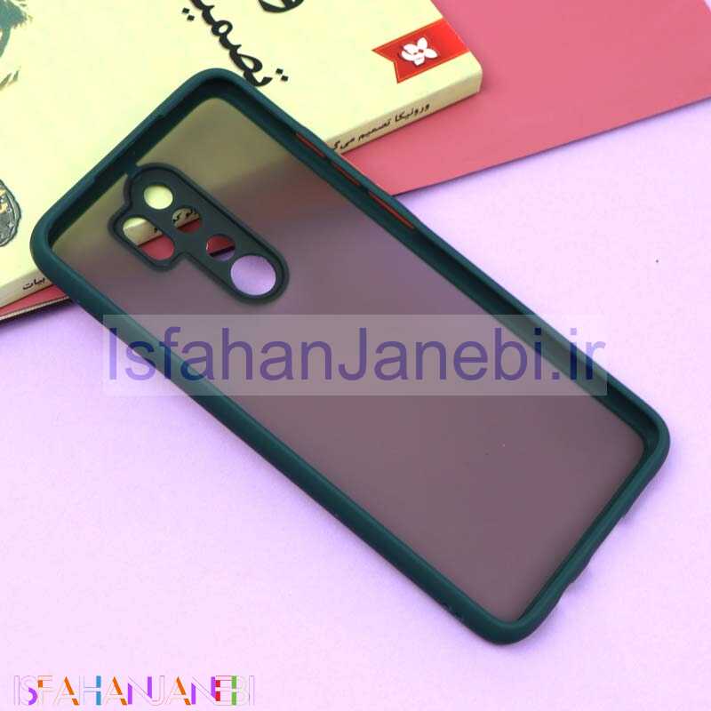 اصفهان جانبی-قاب PC مات محافظ لنز دار Xiaomi Redmi Note 8 Pro