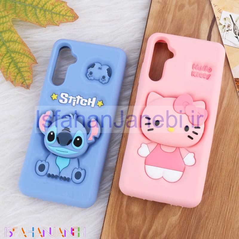 اصفهان جانبی-قاب سیلیکونی سامسونگ Galaxy A05s پاپ سوکت دار فانتزی برجسته