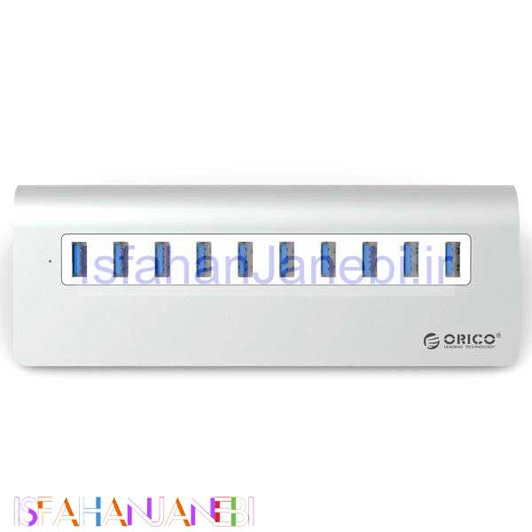 اصفهان جانبی-هاب 10 پورت USB3.0 اوریکو M3H10
