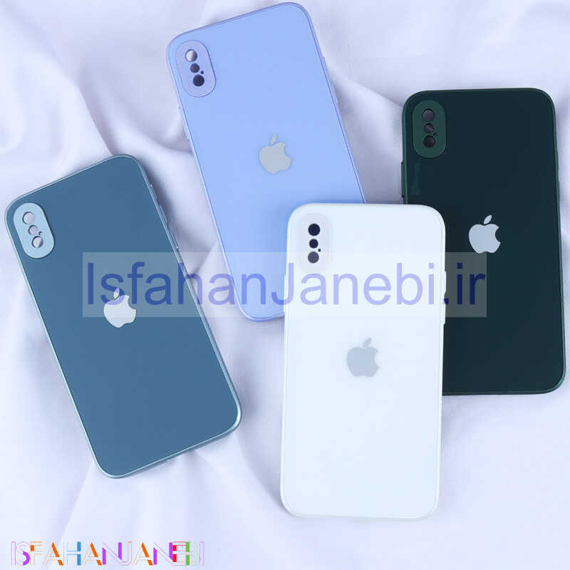 اصفهان جانبی-قاب آیفون X / XS طرح PVD محافظ لنزدار