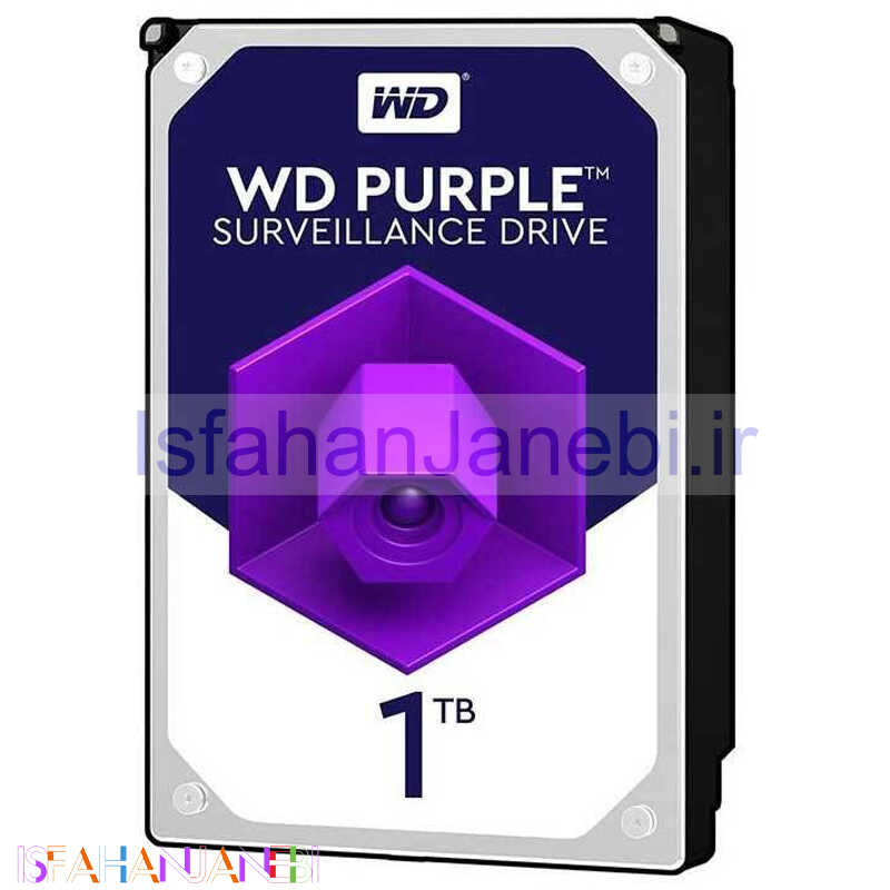اصفهان جانبی-هارد اینترنال وسترن دیجیتال Western Digital Purple 1TB WD10PURZ