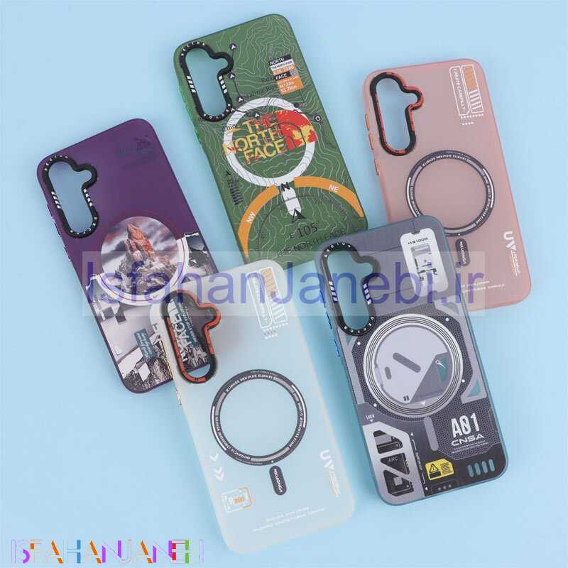 اصفهان جانبی-قاب فانتزی Sector طرح دار Samsung Galaxy A35