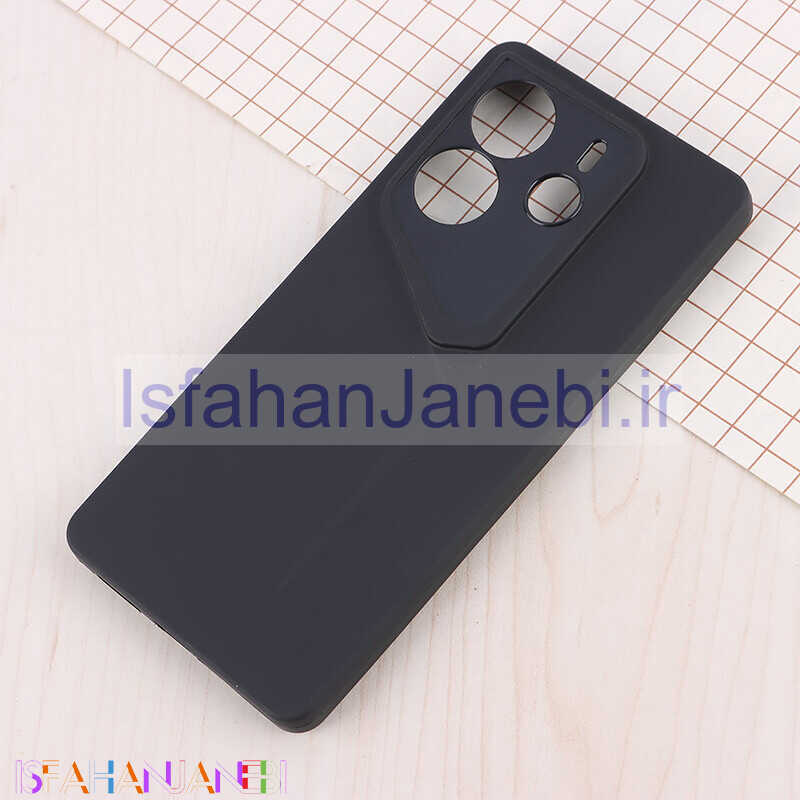 اصفهان جانبی-قاب ژله ای پورش دیزاین شیائومی Redmi Note 14 محافظ لنزدار