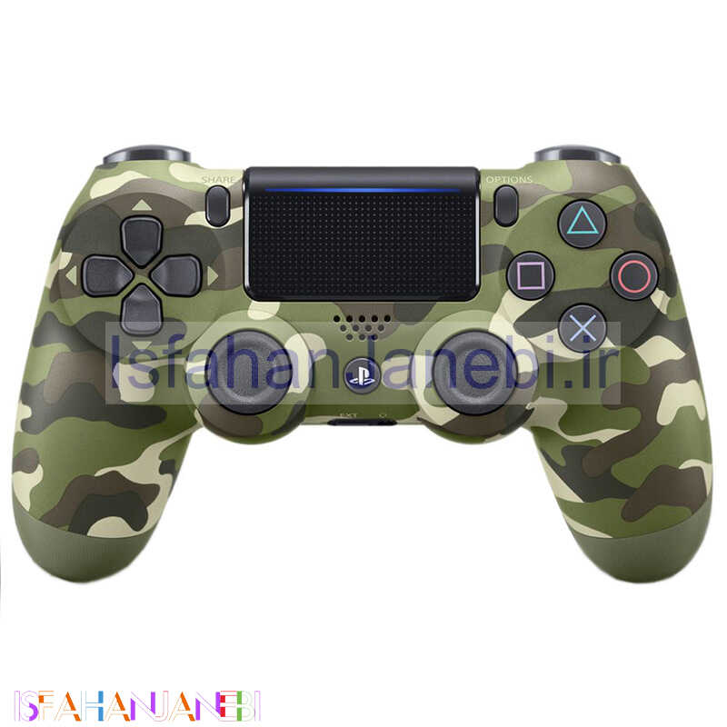 اصفهان جانبی-دسته بازی بی سیم SONY PlayStation 4 DualShock 4 High Copy سبز ارتشی پکدار