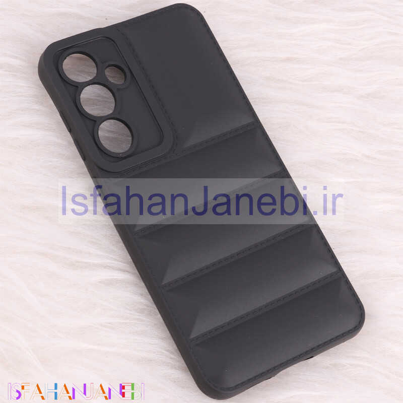 اصفهان جانبی-قاب پافر ژله ای ساده محافظ لنزدار Samsung Galaxy S23 FE 5G