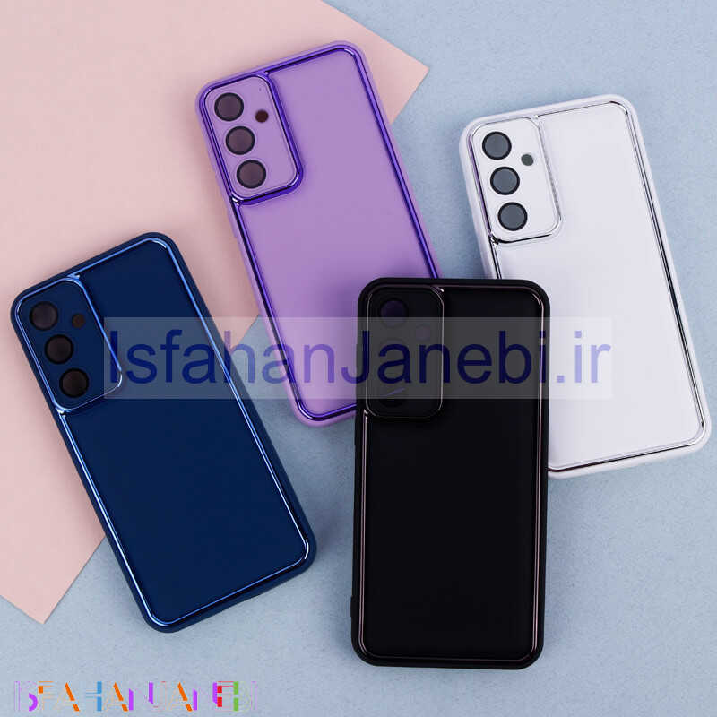 اصفهان جانبی-قاب دور براق رینگی محافظ لنزدار Samsung Galaxy S23 FE 5G