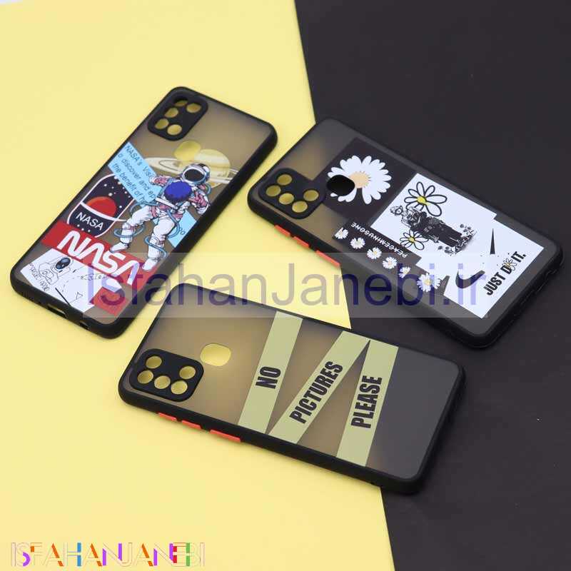 اصفهان جانبی-قاب PC مات طرحدار Samsung A21s کد3