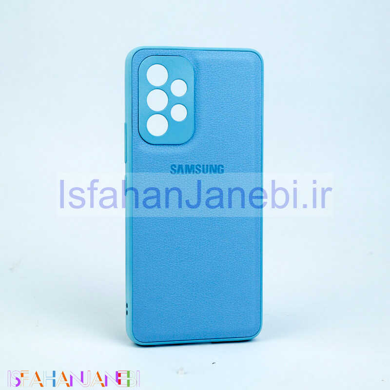 اصفهان جانبی-قاب چرمی Holborn محافظ لنزدار Samsung Galaxy A53 5G
