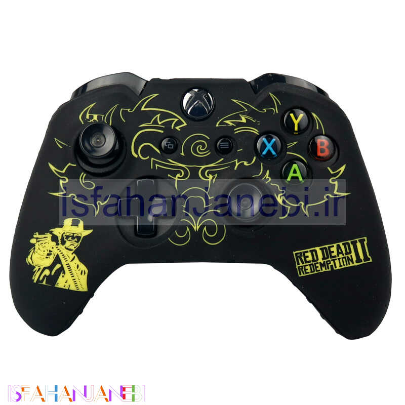 اصفهان جانبی-روکش دسته بازی Xbox One طرح Red Dead مشکی زرد