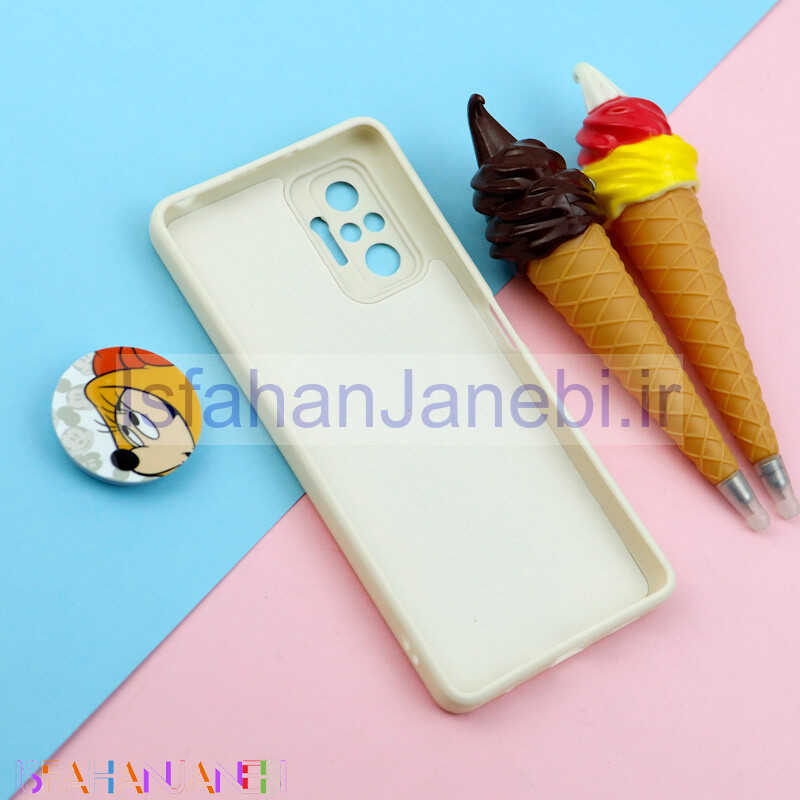 اصفهان جانبی-قاب طرحدار سیلیکونی پاپ سوکت دار میکی موس Xiaomi Redmi Note 10 Pro