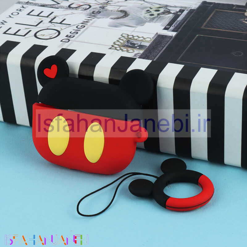 اصفهان جانبی-محافظ AirPods Pro سیلیکونی طرح فانتزی کد 1