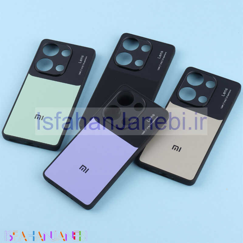 اصفهان جانبی-قاب PVD دو رنگ محافظ لنزدار Xiaomi Redmi Note 13 Pro 4G