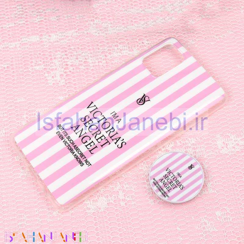 اصفهان جانبی-قاب سوپر IMD دور شفاف پاپ سوکت دار Samsung A51 ویکتوریا