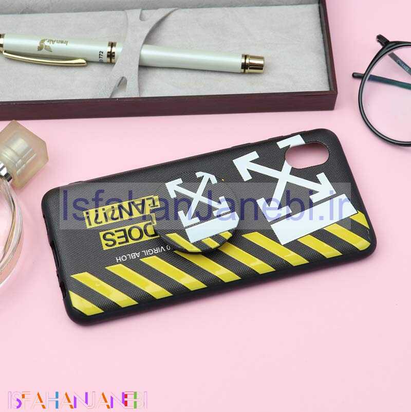 اصفهان جانبی-قاب فانتزی برجسته + پاپ سوکت کد16 سامسونگ A01 Core