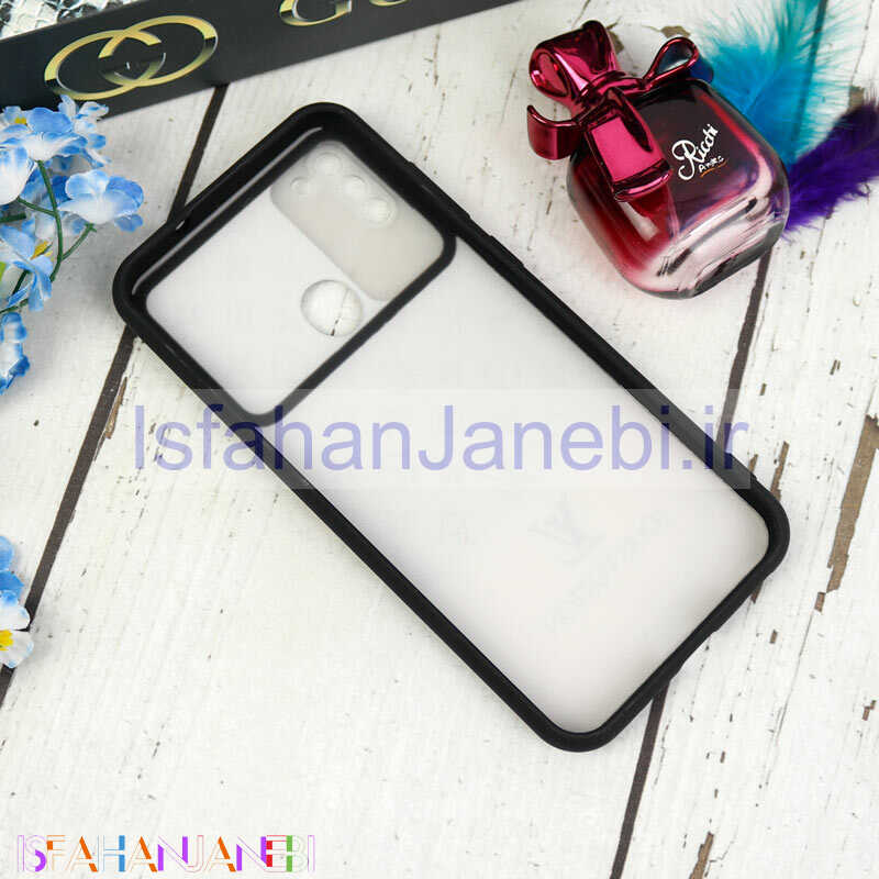 اصفهان جانبی-قاب طرحدار محافظ لنزدار کشویی + پاپ سوکت طرح LV سامسونگ A11 سری C