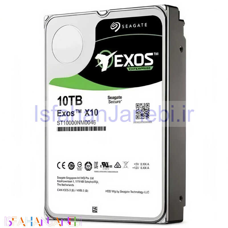 اصفهان جانبی-هارد اینترنال سیگیت Seagate EXOS X10 ST10000NM0046 10TB