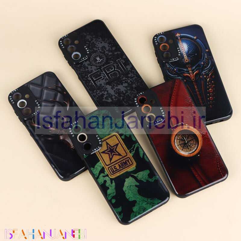 اصفهان جانبی-قاب Case Tiki دراگون محافظ لنزدار Samsung Galaxy A15