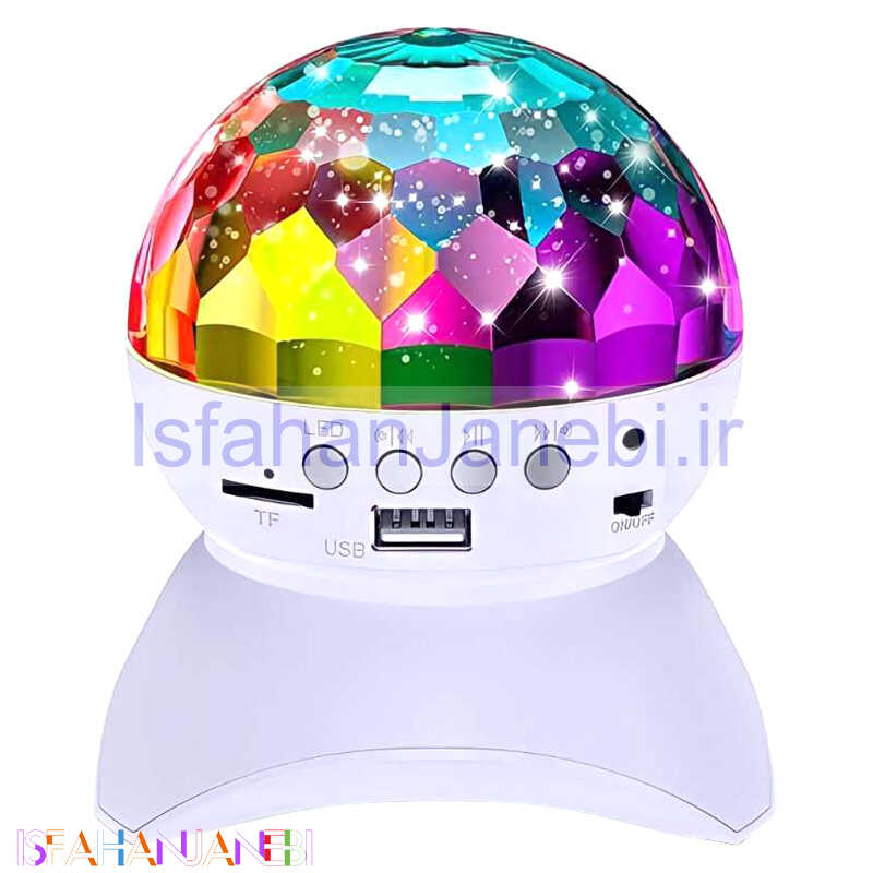 اصفهان جانبی-لامپ LED اسپیکر دار بلوتوثی رم و فلش خور L-740 6W