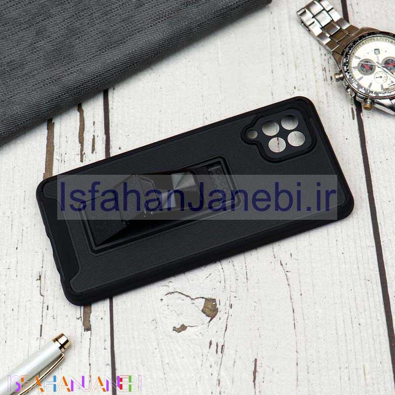 اصفهان جانبی-قاب محافظ لنزدار ضد ضربه هولدر کشویی مگنتی Samsung Galaxy A42 5G مشکی