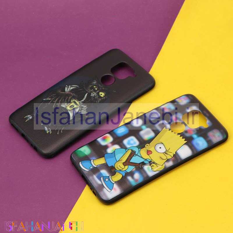 اصفهان جانبی-قاب فانتزی برجسته طرح کارتونی شیائومی Redmi Note 9 سری H