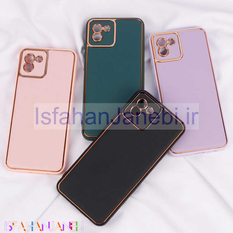 اصفهان جانبی-قاب چرمی My Case محافظ لنزدار Samsung Galaxy A03