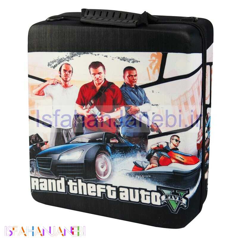اصفهان جانبی-کیف کنسول بازی PS4 طرح 3 کارکتر GTA V