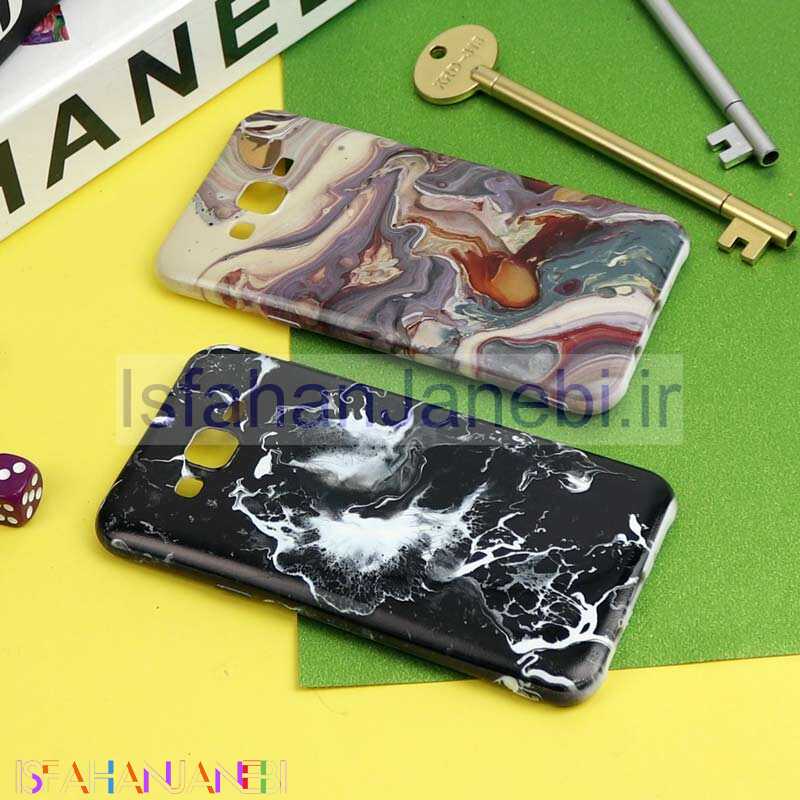 اصفهان جانبی-قاب سیلیکونی محافظ لنزدار طرح آبرنگی Samsung Galaxy J7