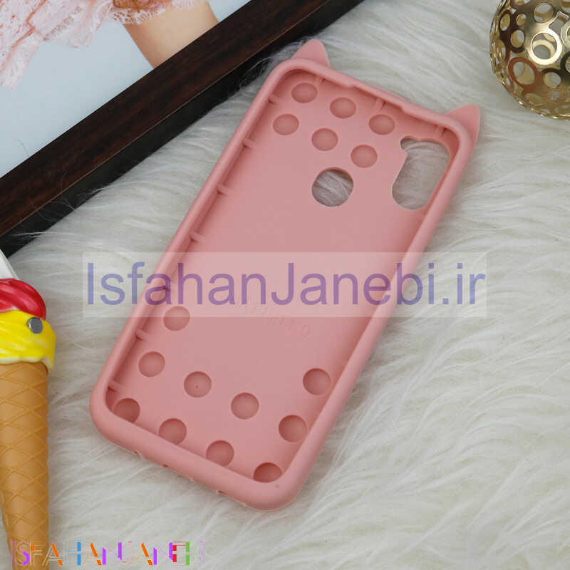 اصفهان جانبی-قاب اورجینال سیلیکونی آکواریومی Lucky Cat پاپیتی Samsung Galaxy A11