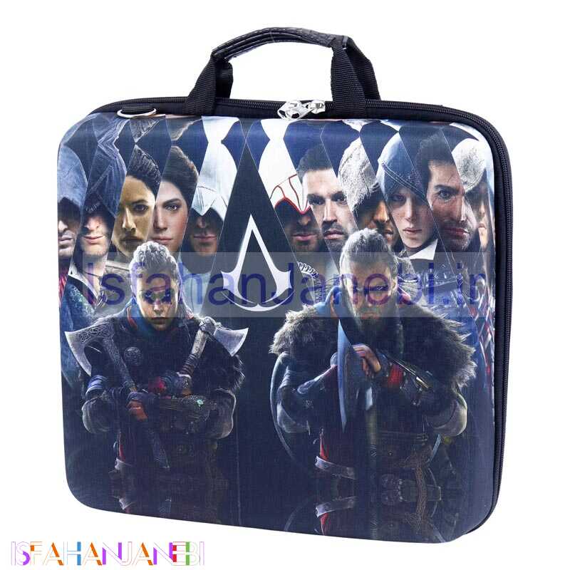 اصفهان جانبی-کیف کنسول بازی PS4 طرح Assassins Creed Valhalla کد 2