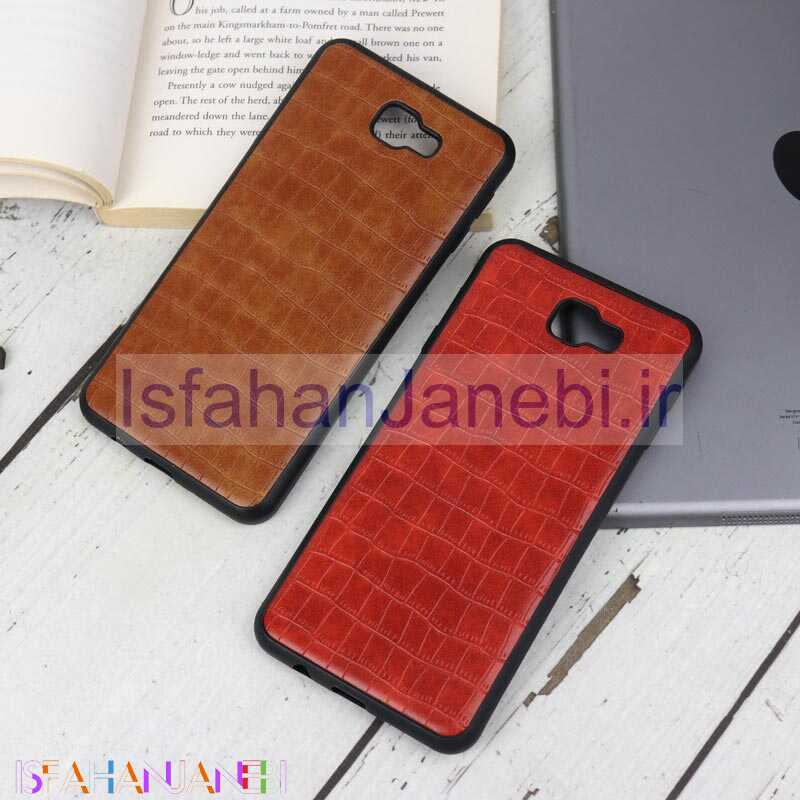 اصفهان جانبی-قاب چرمی کروکودیل Samsung Galaxy J7 Prime