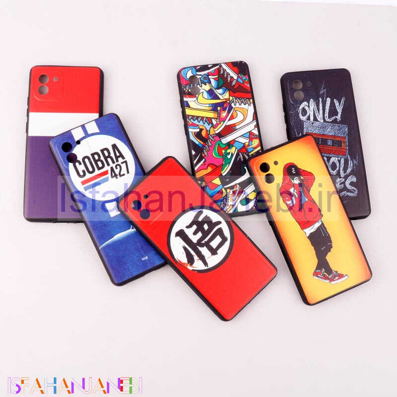 اصفهان جانبی-قاب دور ژله ای طرحدار پسرانه محافظ لنزدار ایرانی Samsung Galaxy A03