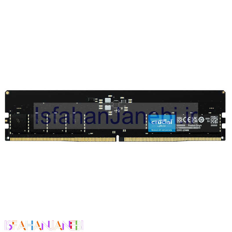 اصفهان جانبی-رم کامپیوتر Crucial DDR5 16GB 5200MHz Single