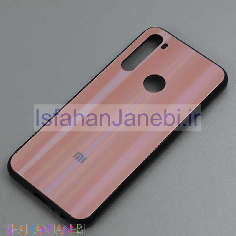 اصفهان جانبی-قاب لیزری پشت گلسی Xiaomi Redmi Note 8T کد4 سری B