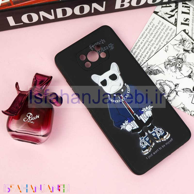 اصفهان جانبی-قاب طرحدار IMD 3D محافظ لنزدار Xiaomi Poco X3