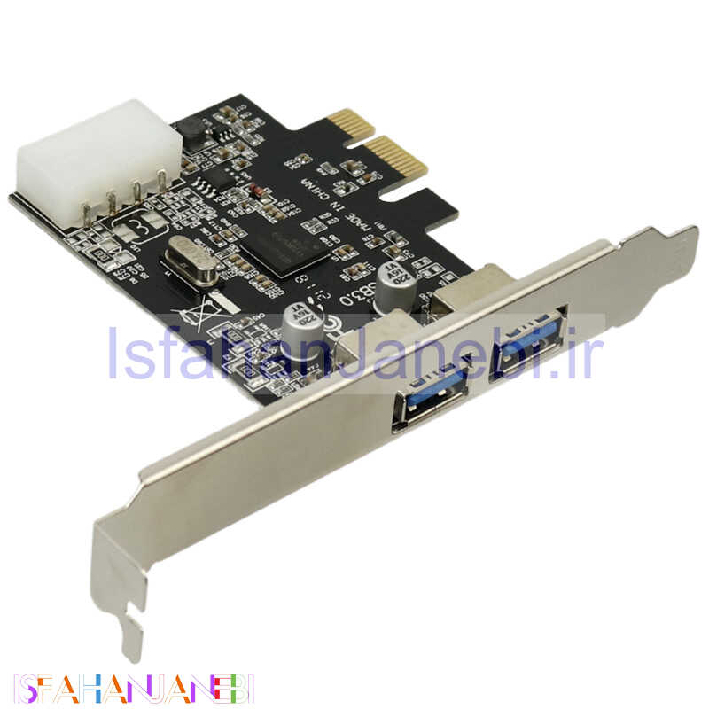 اصفهان جانبی-کارت Kaiser PCI USB3.0 2Port
