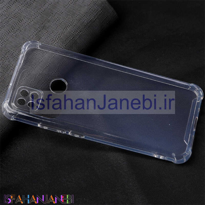 اصفهان جانبی-قاب ژله ای ضربه گیر بی رنگ محافظ لنزدار Xiaomi Redmi 10A