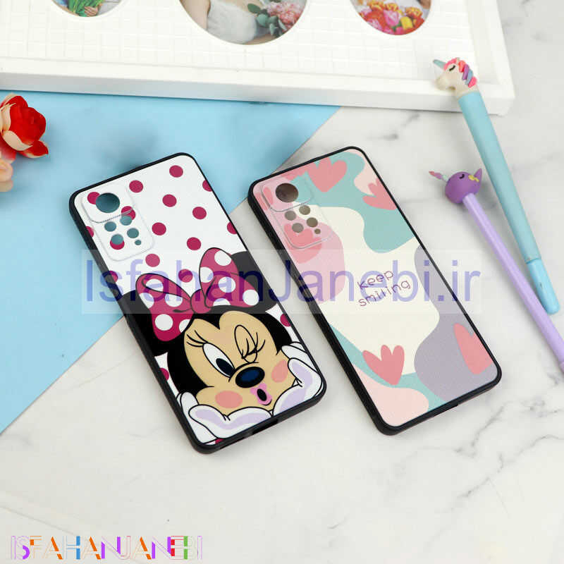 اصفهان جانبی-قاب فانتزی طرحدار دخترانه محافظ لنزدار Xiaomi Redmi Note 11 Pro سری R