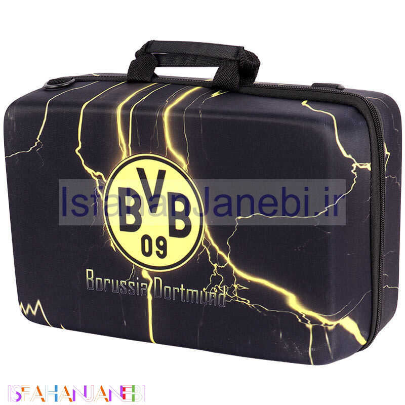 اصفهان جانبی-کیف کنسول بازی PS5 Slim طرح Dortmund