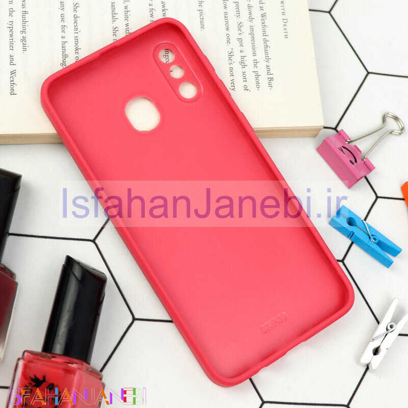 اصفهان جانبی-قاب محافظ لنزدار لیزری رنگین کمانی Samsung Galaxy A20/A30